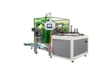 強い段ボール紙の新鮮な果物包装箱折り機