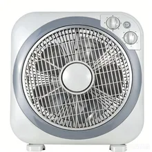 Kipas Meja Kecepatan Adjustable 12 Inci Kompak dengan Timer
