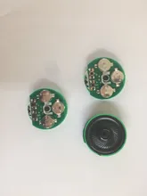 Módulo de sonido para tarjetas de felicitación, chip de sonido, módulo de voz con botón de presión