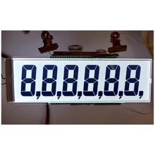 Aangepaste zeven-segment LCD-module Tn Stn FSTN monochrome alfanumerieke LCD