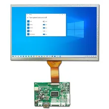 وحدة عرض LCD بدقة عالية 700 نيت 10.1 بوصة لأنظمة الأتمتة