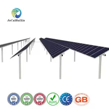 Rastrelliera solare a singolo asse regolabile per un'efficienza energetica migliorata