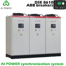 Dieselgenerator-Auto-Synchronisationssteuerungstafel Parallelsteuerungstafel Synchronisationssystem mit Dse 8610 8620