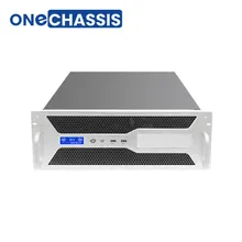 4u ラックマウントケース IPCサーバー 4u LCD付き産業用ラックマウントコンピュータケース
