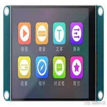 4.3 แผงจอแสดงผล LCD TFT โมดูลพอร์ตอนุกรมหน้าจอสัมผัสขนาดนิ้ว