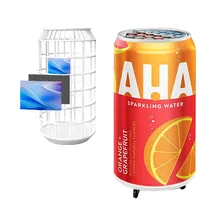 Pantalla LED de forma creativa para publicidad de cerveza, pantalla LED de video a todo color
