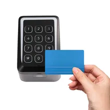Pembaca Kode Batang Pemindai Kode QR Cidron Osdp NFC Kontrol Akses Pembaca Kartu Kode PIN WG