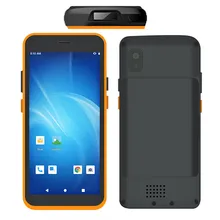 Più economico fabbrica 5.5" PDA Qualcomm Android Rugged Phone PDA 2D Scanner per codici a barre portatile palmare robusto PDA terminale portatile