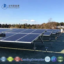 Sistema de Montagem Solar em Estrutura de Aço Galvanizado para Painel Solar de Módulo FV Sistema de Montagem Solar no Solo