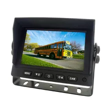 5 İnç HD Kamyon Gösterge Paneli Monitörü Yedek Kamera Monitörü Arka Görüş Ters Ekran