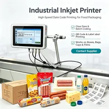 Máquina de Impressão por Jato de Tinta Industrial Impressora de Jato de Tinta Codificador de Data Códigos de Barras Códigos de Lote Impressora de Marcação por Jato de Tinta Máquina de Impressão por Jato de Tinta Industrial Impressora de Jato de Tinta Codificador de Data Códigos de Barras Códigos de Lote Impressora de Marcação por Jato de Tinta
