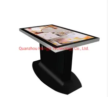 43 โต๊ะอัจฉริยะหน้าจอสัมผัส LCD กันน้ำสำหรับใช้ในบ้าน/บาร์/กาแฟ