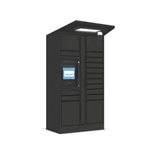Ubox0230 - Armário Inteligente com Tela Sensível ao Toque para Entrega de Pacotes com Sistema de Código PIN