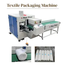 Machine d'emballage de tapis et de moquettes automatique