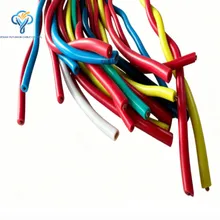 สายไฟทองแดงแบบหลายสีแรงดันต่ำที่มีฉนวนพีวีซีแบบมีเส้นลวดหลายเส้น