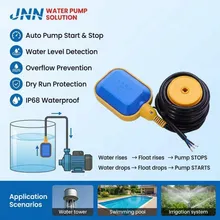 Interruptor de flotador para control de nivel de tanque de agua, sensor de nivel de tanque de agua con control de bomba