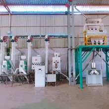 Macchina per la lavorazione del riso in Nigeria Linea completa di lavorazione da riso a riso