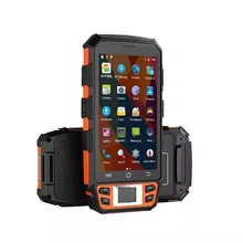 5 Scanner portatile con display da pollice 1d Code/2D Lettore portatile RFID per scansione codici Android