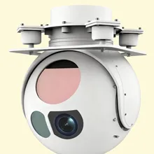 Hochpräzise Zwei-Achsen-Servo-Plattform mit 650tvl Eo-System