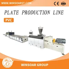 Mesin Plastik Ramah Lingkungan Bahan Baku PVC/Mesin Pembuat Panel PVC