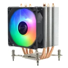 공장 직영 고품질 알루미늄 라디에이터 팬 구리 열 파이프 쿨러 Heatpipe CPU 쿨러 컴퓨터 냉각 시스템