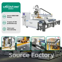CNC 1325 木材 ATC ルーター 4 軸 ATC CNC 木材ルーター機械 5+4 穴あけ装置と第四回転軸 3D ルーター