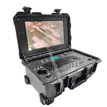 Taşınabilir Kamera Kontrol İstasyonu Drone Uzaktan Kumanda İnsansız Hava Aracı Yer Kontrol İstasyonu Endüstriyel Entegrasyon GCS Windows İşletim Sistemi