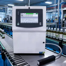 Docod OEM/ODM S200plus Impresora de chorro de tinta de solvente Cij Máquina de codificación de fechas Precio para tubo de PV cable número de lote código QR código de barras