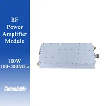 100-500MHz 100W โมดูลขยายกำลังพร้อม Alc สำหรับระบบควบคุมระยะไกล