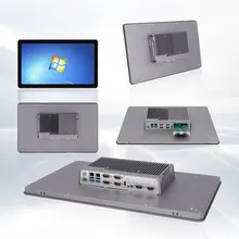 Fanless Panel PC Gömülü Endüstriyel Dokunmatik Hepsi Bir Arada PC Masaüstü Bilgisayar