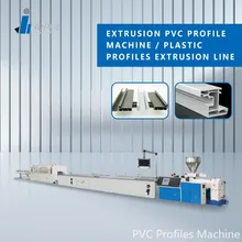 Linea di estrusione per profili di finestre in PVC/ Macchina per la produzione di profili in WPC/ Macchina per la produzione di pannelli di plastica per soffitti