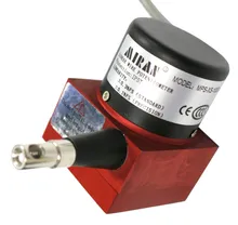 Sensor de Movimento de Cabo de Aço Miran Encoder Rotativo Absoluto com Saída Analógica