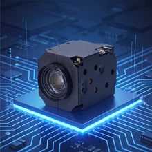 3MP 10X Módulo central de cámara con zoom y enfoque automático para la supervisión de líneas de montaje