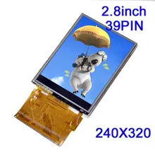 2.8 وحدة شاشة LCD TFT بحجم إنش مع وظيفة اللمس السعوي