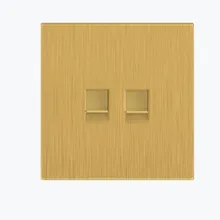 Prise électrique personnalisée de couleur double mur pour ordinateur sans interrupteur