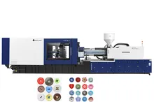 Macchina per stampaggio ad iniezione ad alta efficienza costo per la produzione di pulsanti in plastica