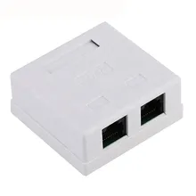 UTP Bağlantı Kutusu RJ45 Yüzeye Montaj Kutusu Kalkanlanmamış Ap Keystone Kutusu