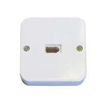 Fornitura Diretta dalla Fabbrica Rj11 RJ45 Rete Dati Presa Elettrica Presa Telefonica Presa a Muro Presa