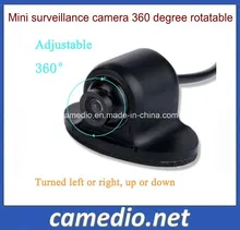OEM 360 Grado di Rotazione Mini Telecamera di Sorveglianza per Auto Vista Posteriore Laterale