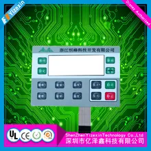 IP67 Wasserdicht Staubdicht Robuste Tasten FPC Membran Tastatur