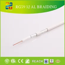 الاتصالات كاميرات المراقبة كابل التلفزيون كابل CPR Eca Rg59+DC/Rg59+Power/Rg59+2X0.5/Rg59+2X0.75 كابل مركب محوري