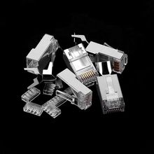 उच्च प्रदर्शन RJ45, Rj11, Rj12 मॉड्यूलर प्लग कनेक्टर्स नेटवर्किंग के लिए