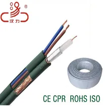 สายโคแอกเซียล + สายไฟ สายคอมพิวเตอร์/ สายข้อมูล/ Rg59 สาย
