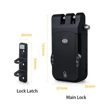 Control Remoto Inalámbrico Tuya para Entrada Sin Llave Cerradura de Puerta Invisible