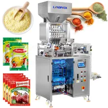 Macchina per il confezionamento di sacchetti a sigillatura laterale automatica per granuli e polveri Macchina per il confezionamento di sacchetti a sigillatura laterale automatica per granuli e polveri