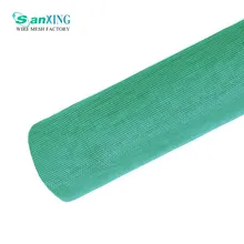 شاشة نافذة بلاستيكية سياج حديقة مغلفة بـ PVC شاشة نافذة للحشرات بألوان مختلفة