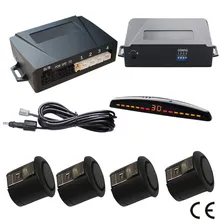 Display a LED Sensore di Parcheggio Posteriore e Anteriore per Retromarcia Display a LED Sensore di Parcheggio Posteriore e Anteriore per Retromarcia