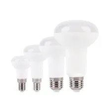 Buena Calidad Bajo Precio Bombilla LED Forma R R80 12W R63 9W R50 7W R39 5W Lámpara LED China E27 Base