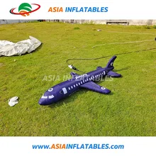 PVC aufblasbares Flugzeugtransportmodell maßgeschneiderte aufblasbare Flugzeugnachbildung Anzeige