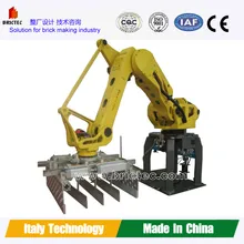 Robot de apilamiento de ladrillos para la configuración automática y descarga de la máquina de fabricación de ladrillos Robot de apilamiento de ladrillos para la configuración automática y descarga de la máquina de fabricación de ladrillos